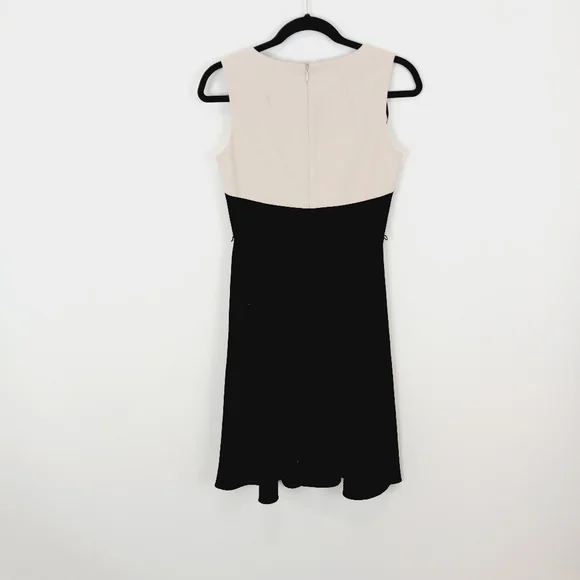 Calvin Klein A-Line Colorblock Dress Size 2 - Picture 5 of 6